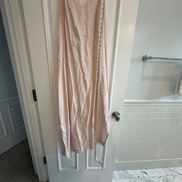 Andrea & Joen Light pink soft linen shift dress - Picture 5 of 13